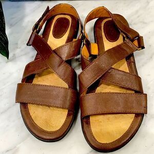 BOC by Born Brown Sandals 10M. Very little wear.
